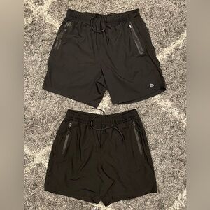 Mens RBX & Athletex Stretch Woven Mesh Stripe Shorts XL Football Basketball